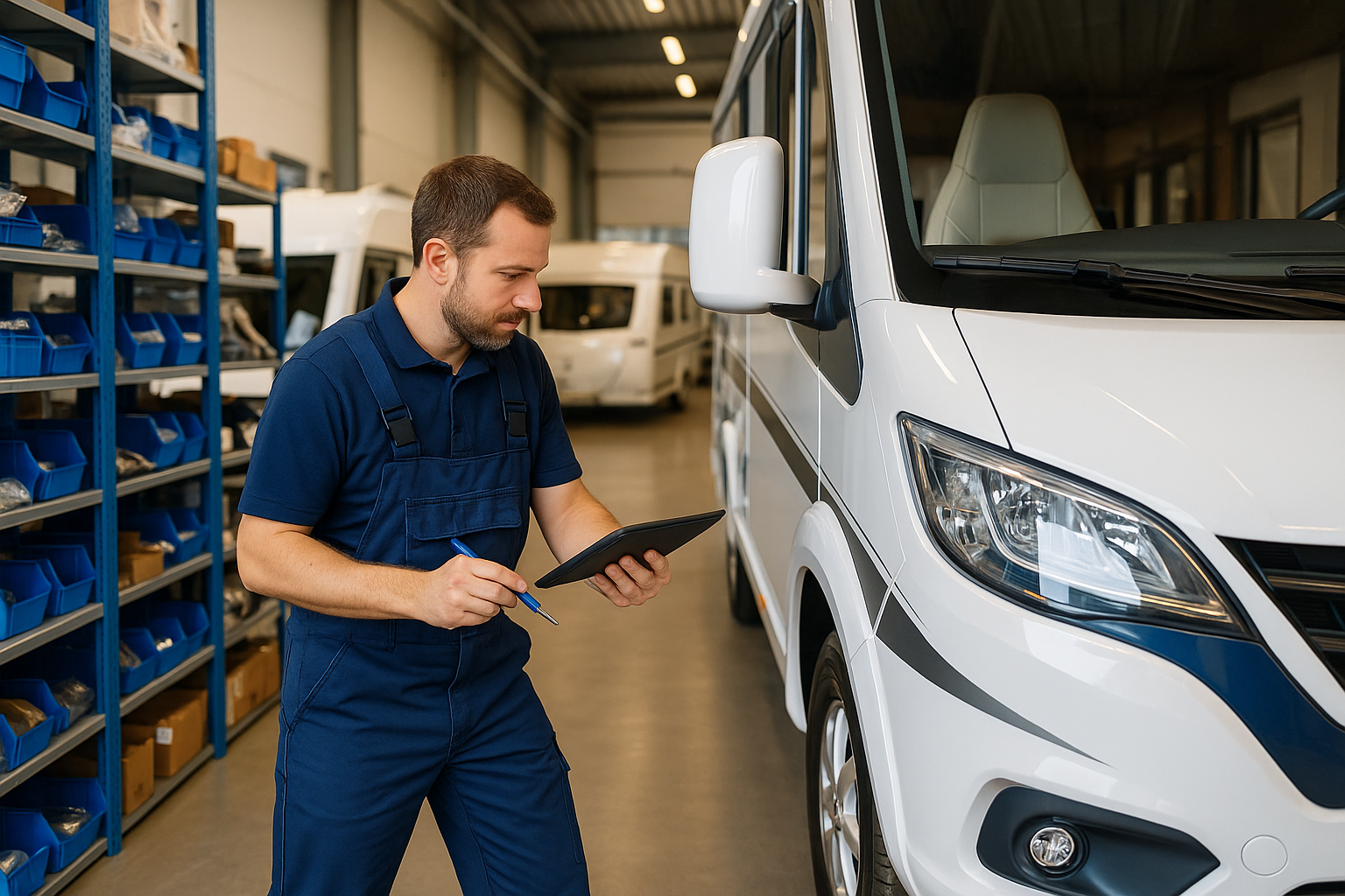 Werte – Wohnwagen, Reisemobile, Caravan Werkstatt – Brecht Caravan GmbH & Co KG