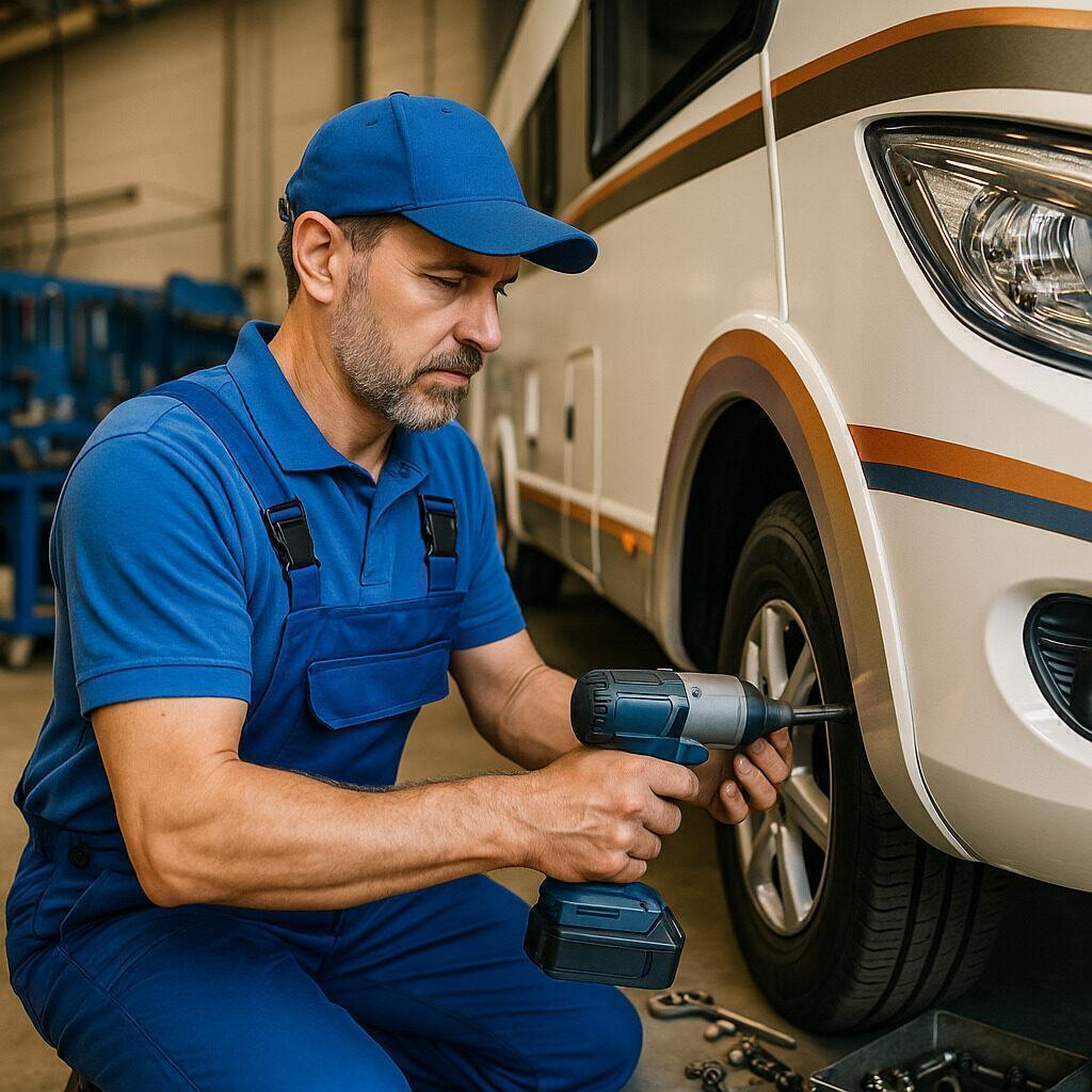 Werkstatt, Reparatur und Wartung – Brecht Caravan GmbH & Co KG